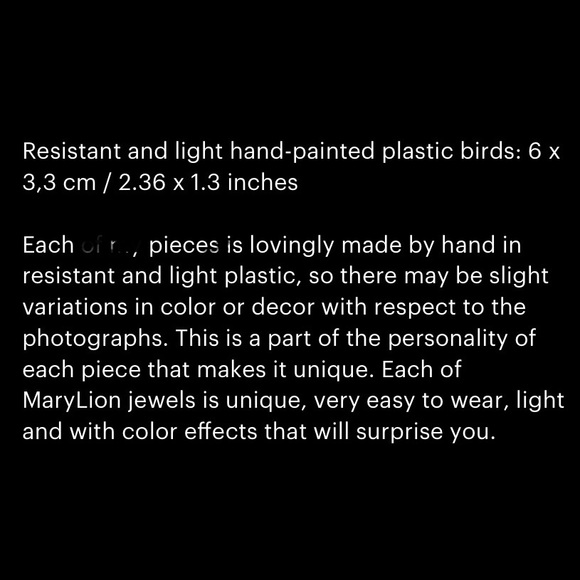 Hummingbird earrings - Picture 5 of 5